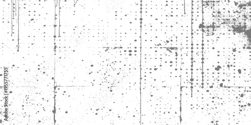 Minimal white grunge texture background, faded halftone dots, scratch paper effect, soft grain, abstract dust overlay, modern graphic design background, monochrome palette, subtle distressed pattern.