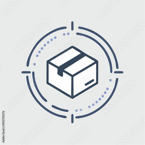 Paket Icon Lieferung einfach