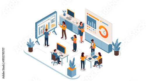 A young woman focuses intently while working on her laptop in a bright, modern cafe. Ideal for illustrating remote work, digital lifestyle, or freelan