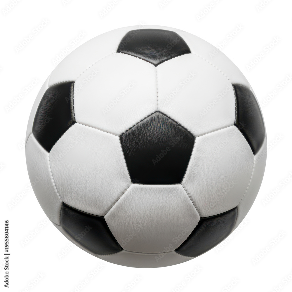 Fototapeta premium A soccer ball on transparent background