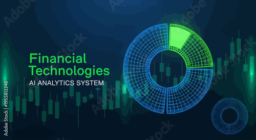 Integrated financial technology platform using AI analytics to visualize market data and drive informed business strategies
