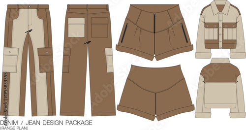 woman garment dye collection