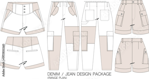 woman garment dye collection