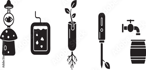 Black for smart agriculture and environmental technology