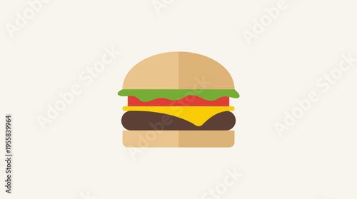 Delicious classic cheeseburger with fresh ingredients.
