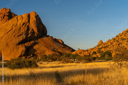 Schilderij op canvas Namibia Roadtrip