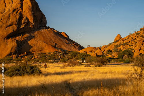 Schilderij op canvas Namibia Roadtrip