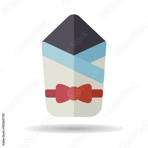 Baby sleeping bag icon. Envelope for newborn