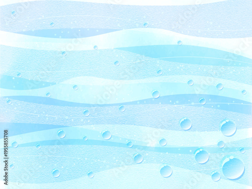 水が流れるイメージの背景