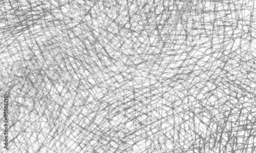 抽象的な黒と白の水彩風メッシュ（網目）テクスチャ背景、編集可能なベクター素材