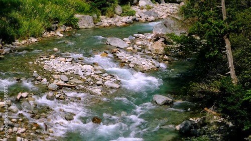 Wallpaper Mural 泡立つ渓流の流れ Torontodigital.ca