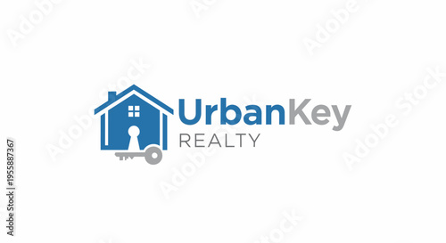 Urban Key Realty Logo Design.