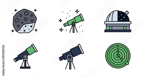 Telescopes for stargazing and astronomy.