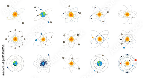 Various Atomic Structures and Models.