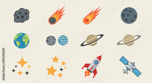 Rocket ship blasting into space 2.