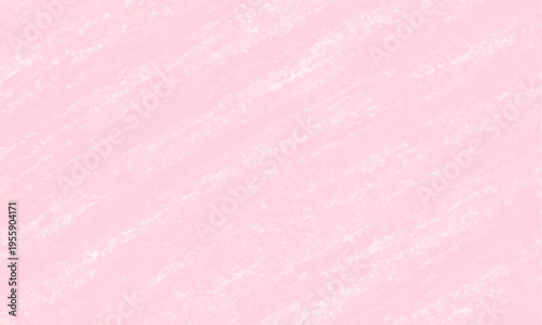 抽象的な淡いパステルピンクのクレヨン風テクスチャ背景、手書き風の斜めストロークが可愛いベクター素材