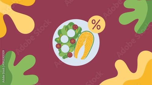 Healthy food discount meal offer