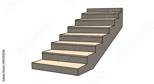 Staircase Image, Photography, Architectural Structure, Step Design, Perspective View