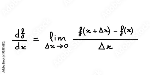 Definition of the Derivative in Mathematics.