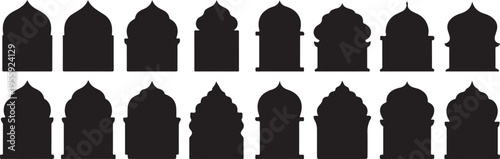 arch silhouette series islamic dome and arch profiles