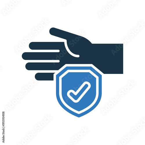 Policyholder mixed color icon