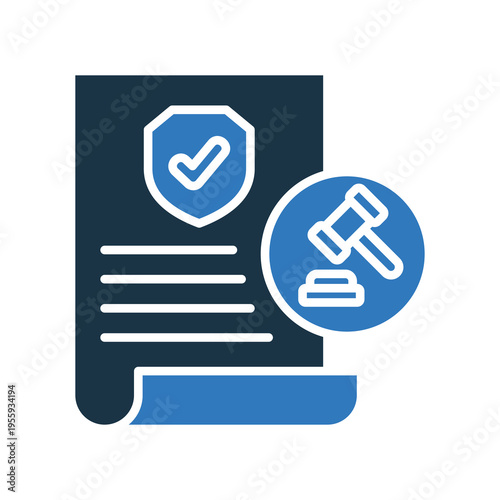 Insurance Regulations mixed color icon