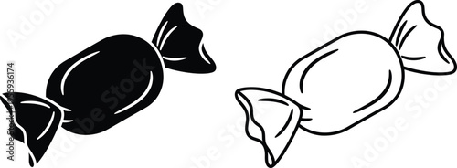 Candy Icon Set Vector