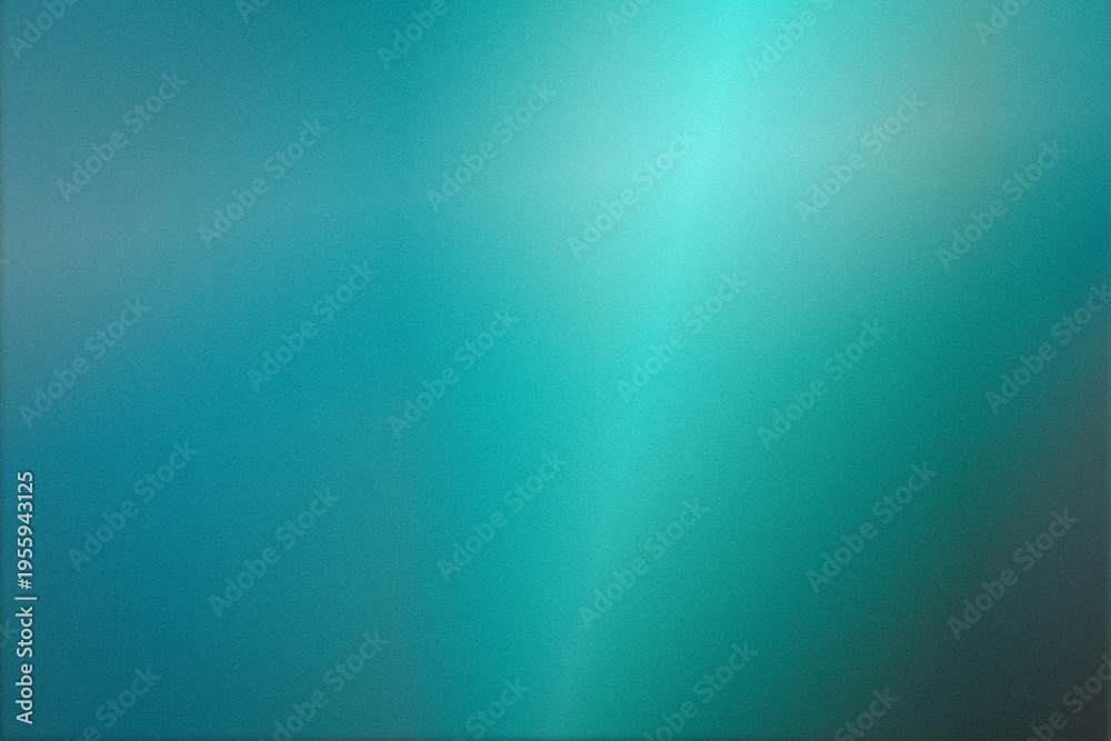 Obraz premium Cool teal blue gradient abstract background featuring a gentle light beam, ideal for tech designs, business presentations, web headers, and sleek modern branding.