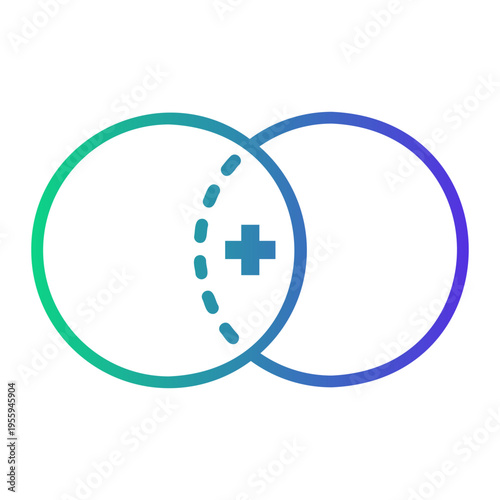 synergy Line Gradient Icon