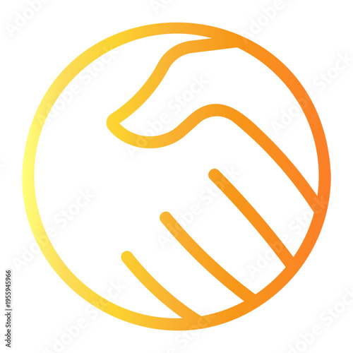 synergy Line Gradient Icon