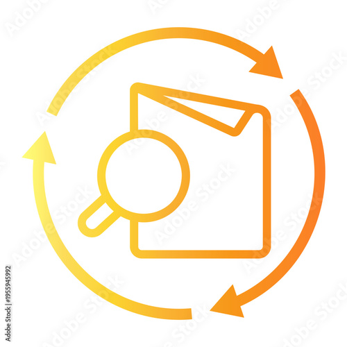 synergy Line Gradient Icon