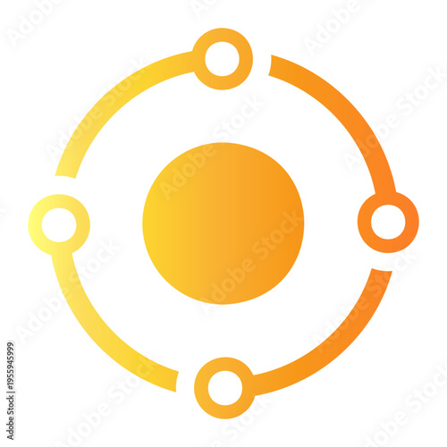 synergy Line Gradient Icon