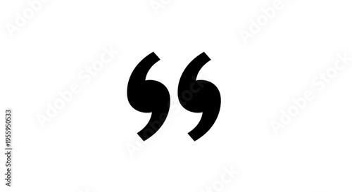 Quotation mark symbol punctuation sign.