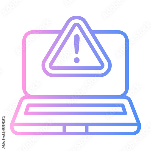 access Line Gradient Icon