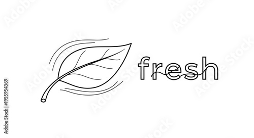 Fresh Leaf Blowing in Wind, Nature, Eco-friendly, Clean Air