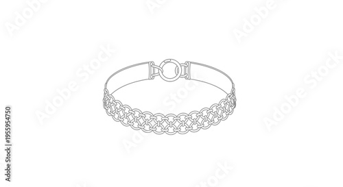 Elegant Chain Bracelet with Clasp - Minimalist Jewelry Design