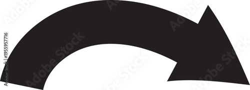 Hand Drawn Upward Trend Arrow