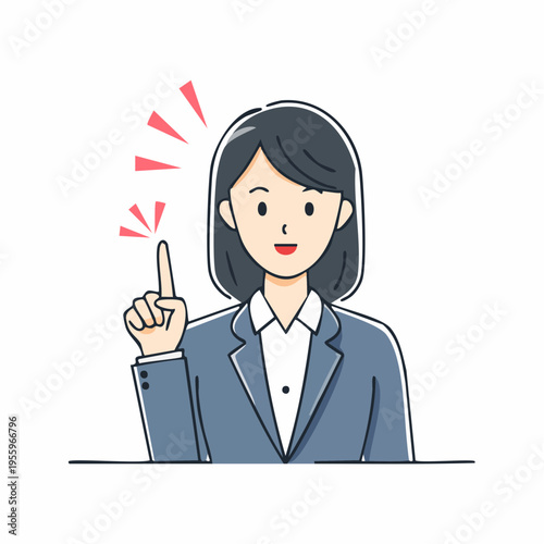 指を差されて責められるビジネスパーソンのアイコン 責任追及やパワハラ