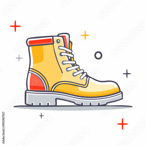 安全靴のアイコン 現場作業員の装備と怪我防止