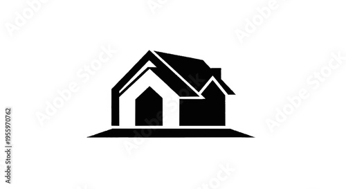 Modern Real Estate House Logo Minimalist Vector