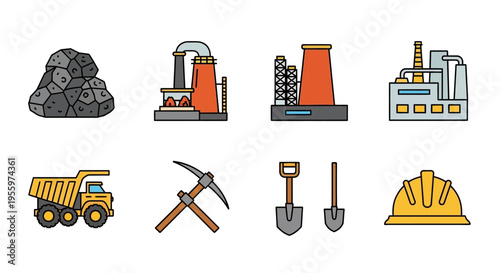 Mining Industry Construction Tools Equipment.