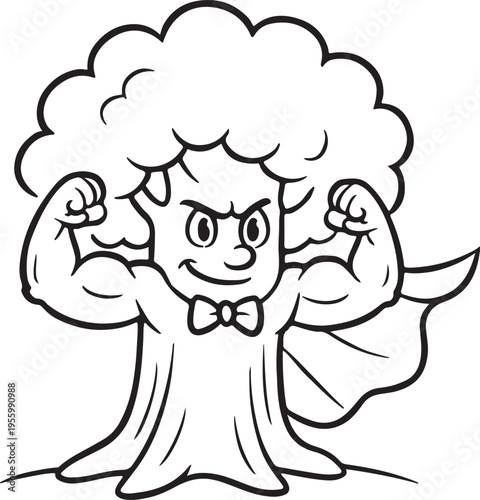 A cute cartoon illustration of a happy angel lamb character with fluffy wool and a funny face designed as a sweet farm animal vector