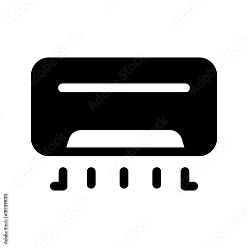 Air Conditioner Icon Vector Symbol Design Illustration