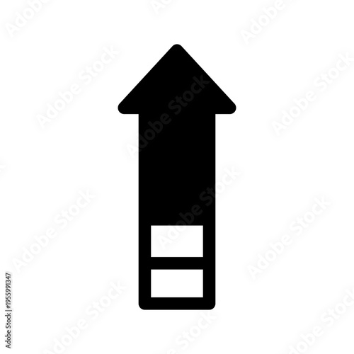 Up Icon Vector Symbol Design Illustration