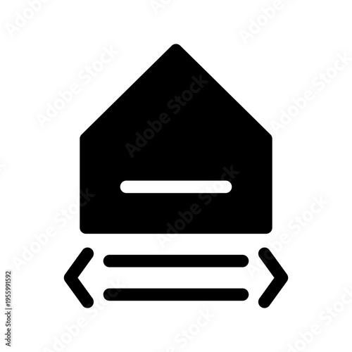Width Icon Vector Symbol Design Illustration