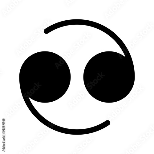 Cancer Icon Vector Symbol Design Illustration