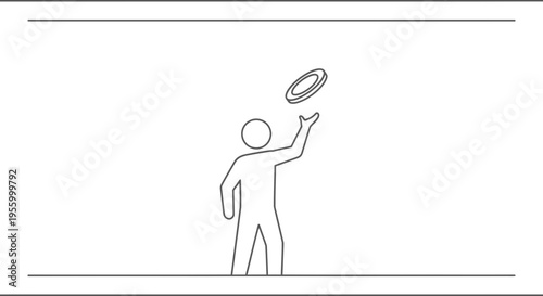 Person throwing frisbee in the air, outdoor activity, summer fun, leisure time