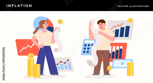 long receipt shocked by inflation