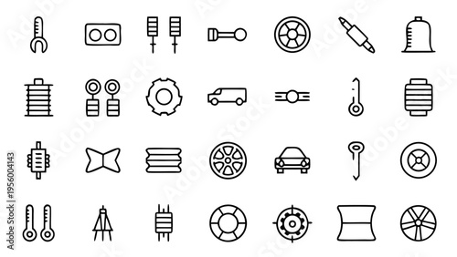 A small white thermometer outline icon on a solid black background.