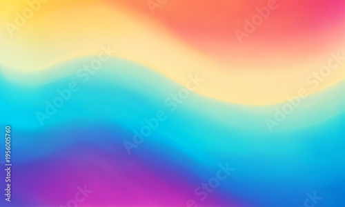 soft blurry gradient waves ...
